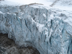 Glacier View from Helicopter