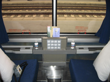 Amtrak Roomette on Superliner Car