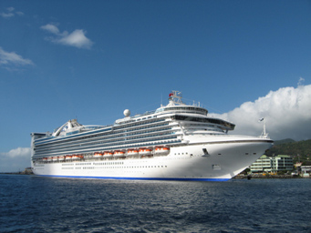 Caribbean Princess in Dominica