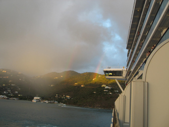Double Rainbow Tortola Sailaway