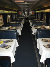 Amtrak Dining Car Coast Starlight
