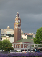 Seattle Amtrak King St Station - near International District Link and Bus Stop